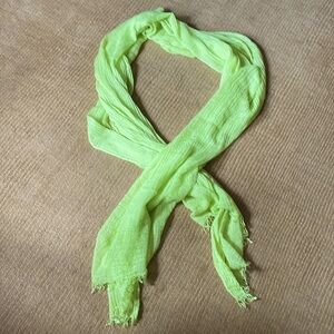 CAbi lime green pop scarf #226